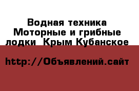 Водная техника Моторные и грибные лодки. Крым,Кубанское